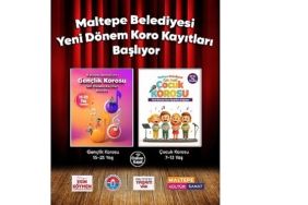 Maltepe Belediyesi’nin Çocuk ve Gençlik Korosu yeni seslerini arıyor